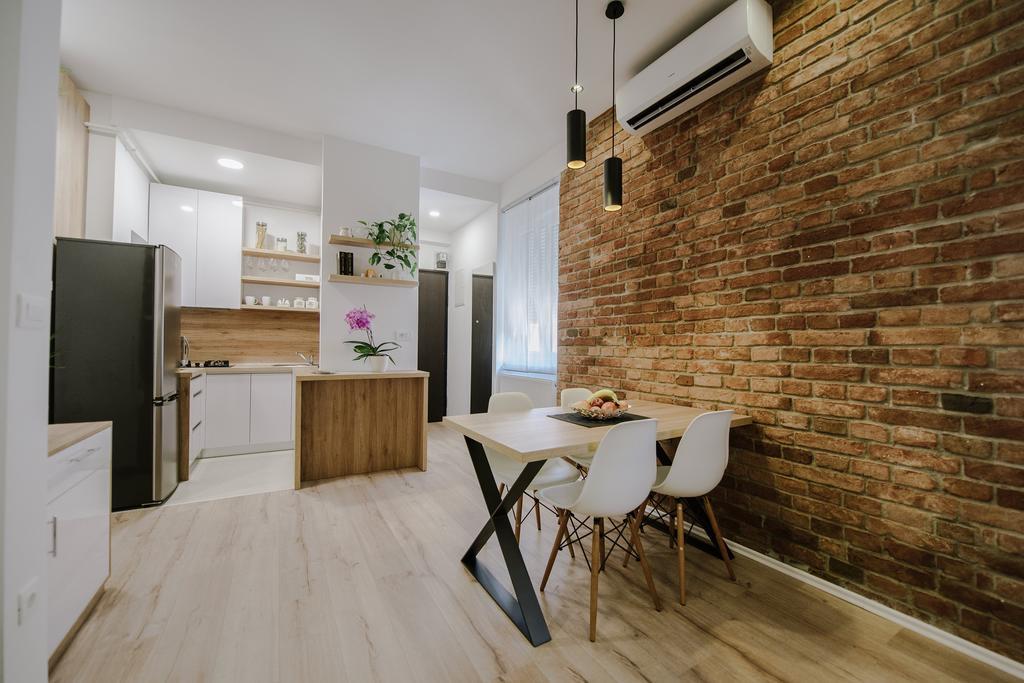 Apartment British Square With Parking Zagreb Zimmer foto